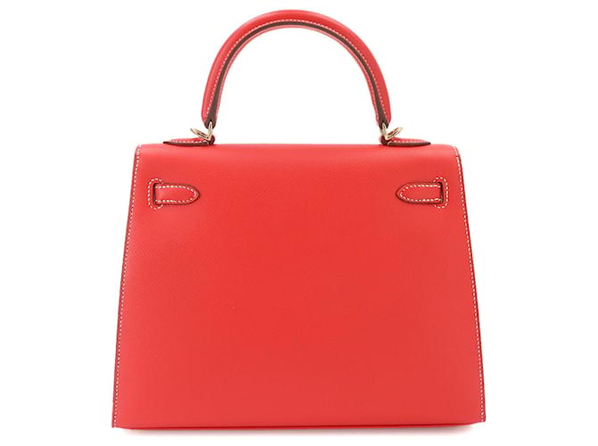 Hermès Borsa Hermes Candy Kelly 25 Rosa - vista 2