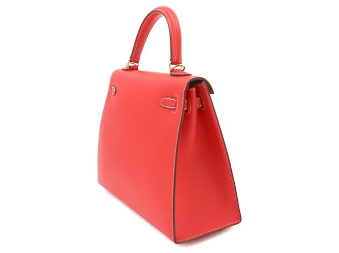Hermès Borsa Hermes Candy Kelly 25 Rosa - vista 3