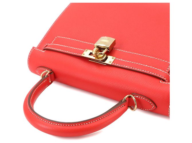 Hermès Borsa Hermes Candy Kelly 25 Rosa - vista 5