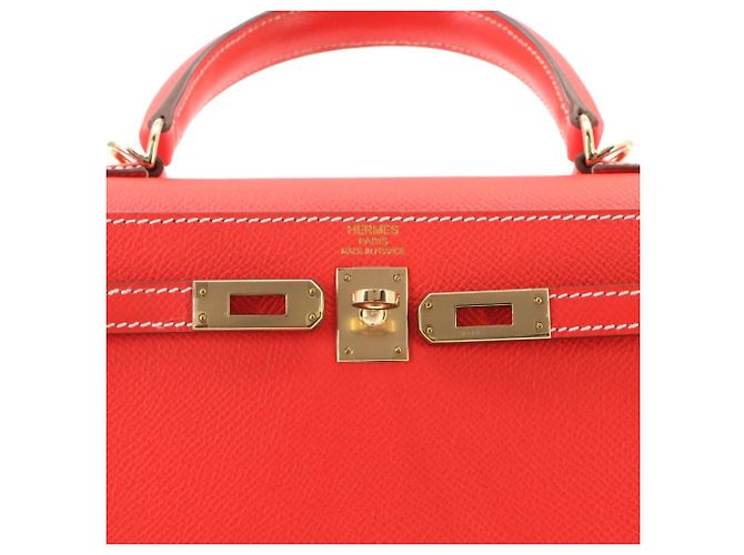 Hermès Borsa Hermes Candy Kelly 25 Rosa - vista 7