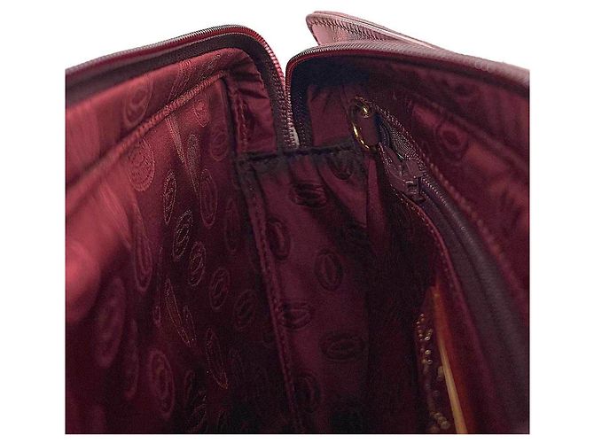 Clutch Cartier Must Line Bordò - vista 8
