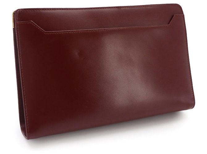 Clutch Cartier Must Line Bordò - vista 9