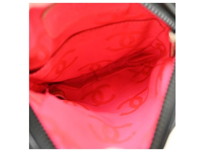 Borsa a tracolla Chanel Cambon in pelle trapuntata Nero - vista 3