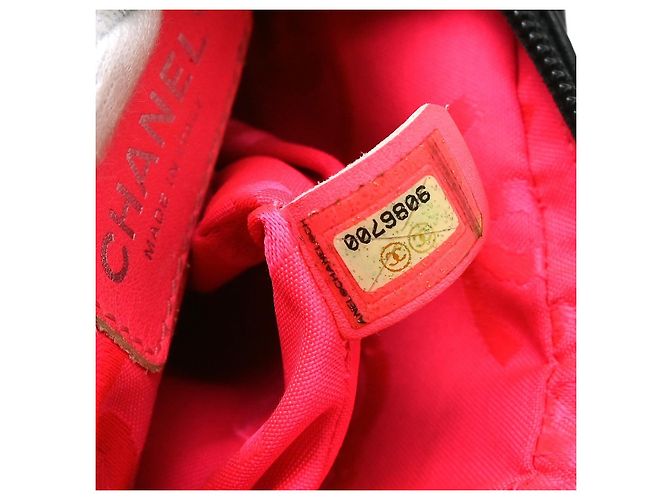 Borsa a tracolla Chanel Cambon in pelle trapuntata Nero - vista 5