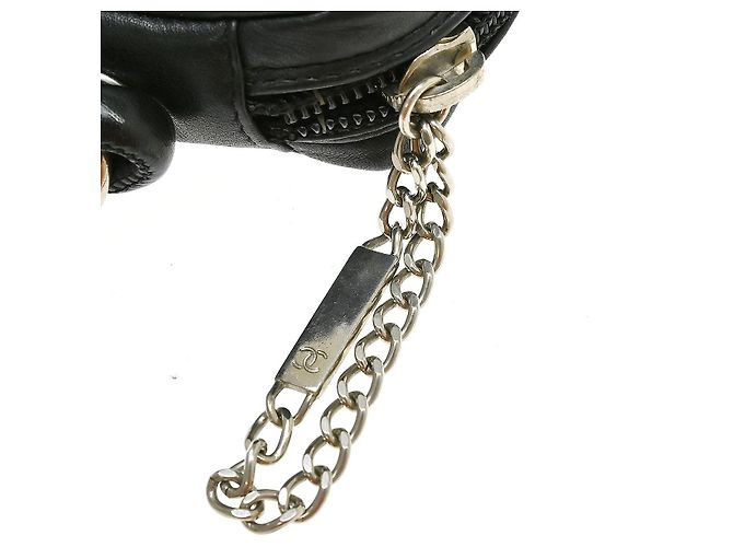 Borsa a tracolla Chanel Cambon in pelle trapuntata Nero - vista 6