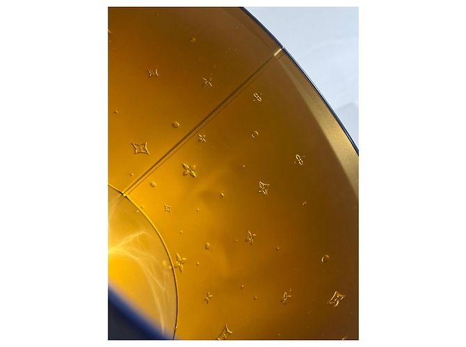 Louis Vuitton "Joyeuses Fêtes" Limitierte Weihnachts-Metallbox 2024 Golden Dunkelblau - Ansicht 7
