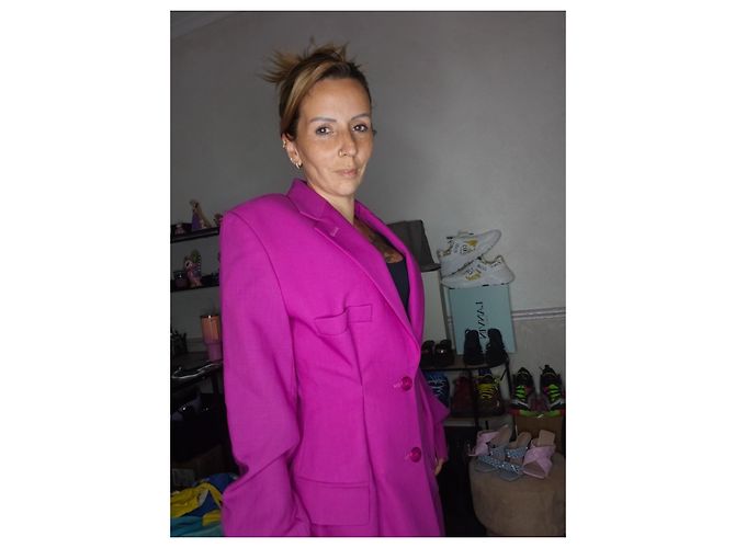 Jacquemus La Riviera Blazerkleid Fuschia - Ansicht 6
