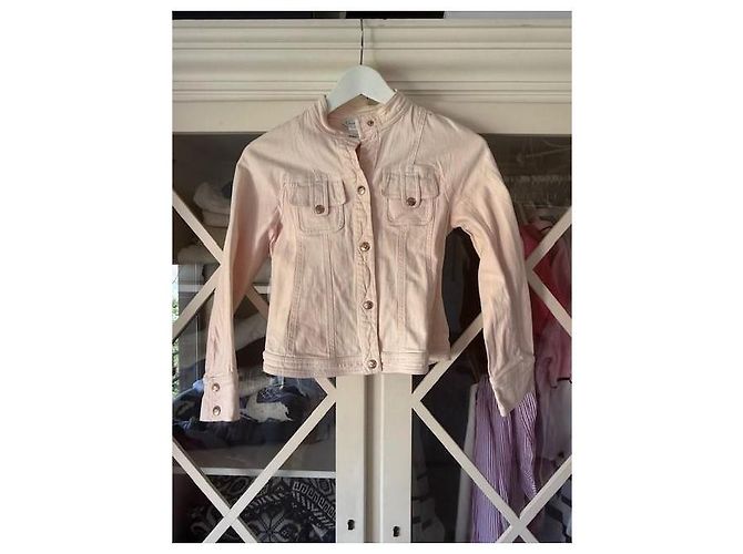 Christian Dior rosa Jeansjacke für Mädchen Pink - Ansicht 11