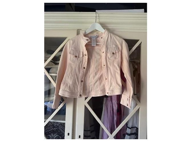 Christian Dior rosa Jeansjacke für Mädchen Pink - Ansicht 14
