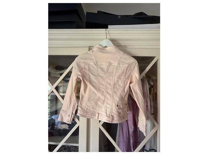 Christian Dior rosa Jeansjacke für Mädchen Pink - Ansicht 2