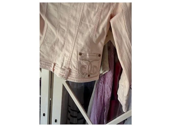 Christian Dior rosa Jeansjacke für Mädchen Pink - Ansicht 5