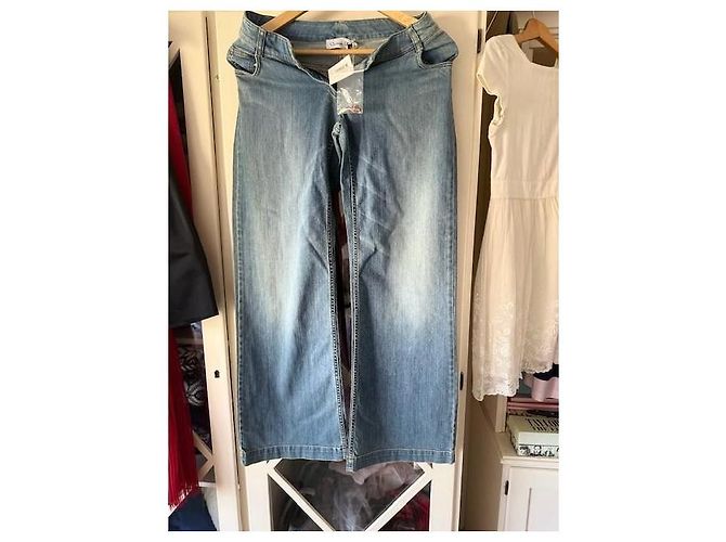 Jeans a Gamba Larga Christian Dior Blu - vista 11