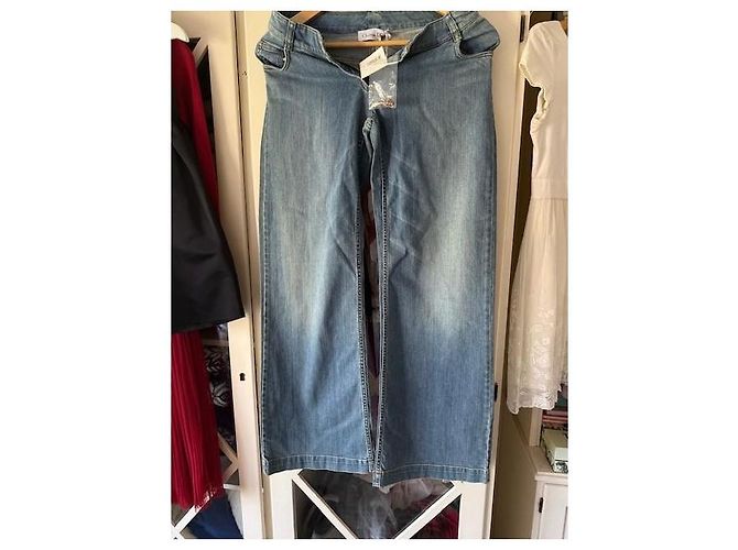 Jeans a Gamba Larga Christian Dior Blu - vista 12