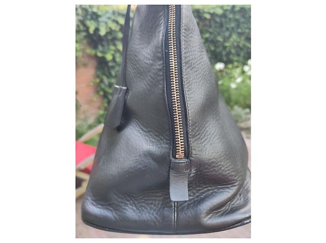 Prada Leder Handtasche Schwarz - Ansicht 3