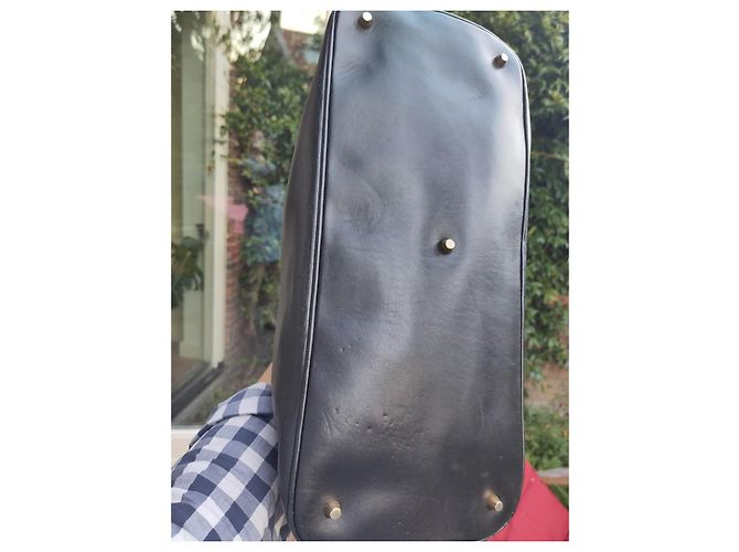 Prada Leder Handtasche Schwarz - Ansicht 4