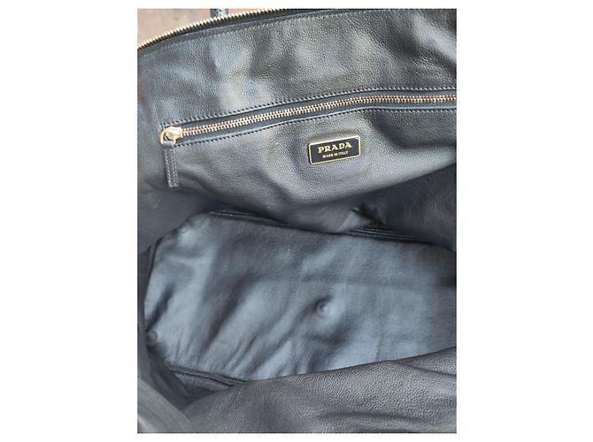 Prada Leder Handtasche Schwarz - Ansicht 5