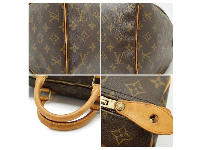 Louis Vuitton Vintage Monogram Canvas Speedy 30 Handtasche Duffle Bag Braun - Ansicht 4
