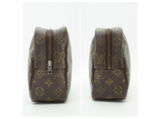 Louis Vuitton Necessaire Vintage Monogram 28 Clutch Pochette Marrone - vista 6