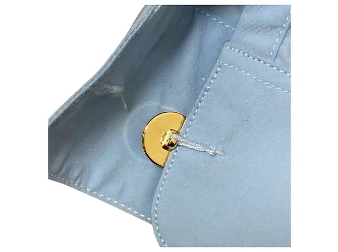 Camicia in popeline Gucci Blu Blu chiaro - vista 7