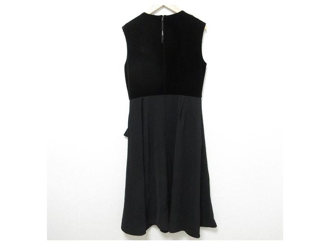 Autre Marque Noelle Kleid FOXEY NEW YORK Samtkleid Schwarz - Ansicht 2