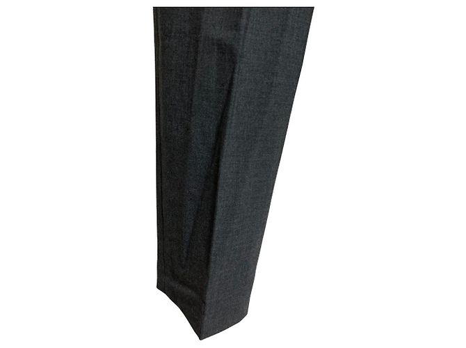 Theory Traceable Wool Cropped Pants Braun - Ansicht 3