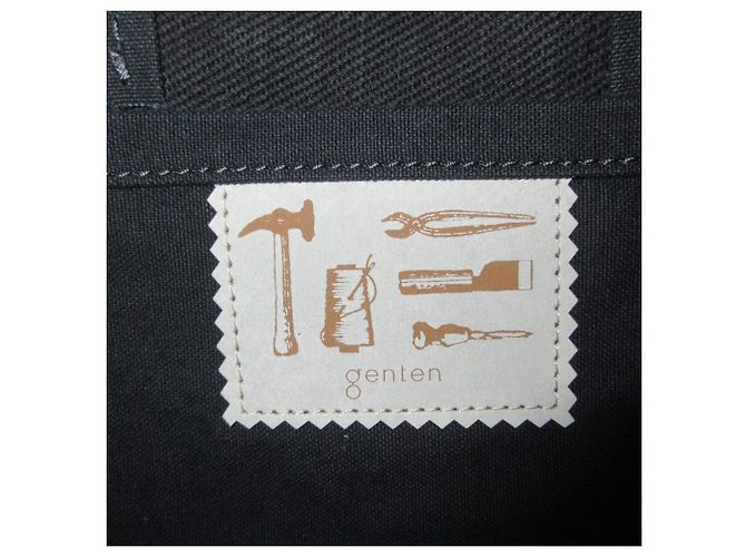 Autre Marque genten Canvas 2way Tote Bag Blau - Ansicht 4