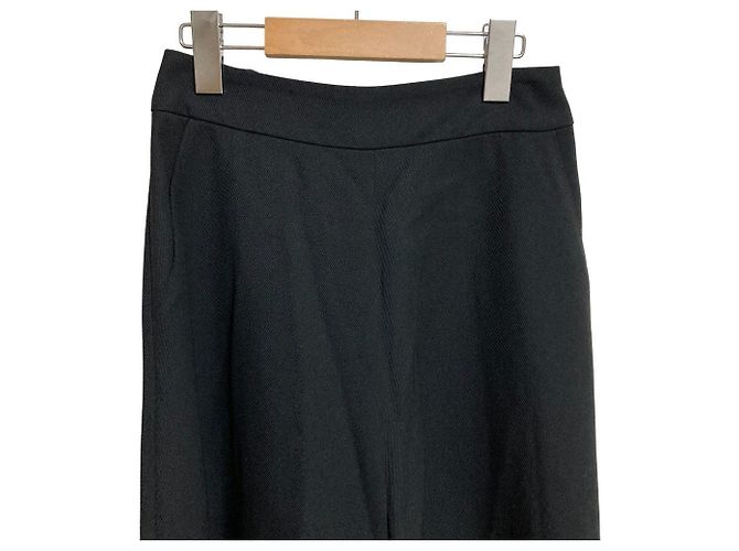 Autre Marque Sov. DOUBLE STANDARD CLOTHING Karze Culotte Pants Negro - vista 4