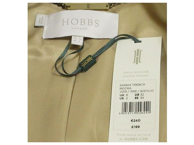 Autre Marque Hobbs London SASKIA TRENCH Trench Coat Bege - vista 11