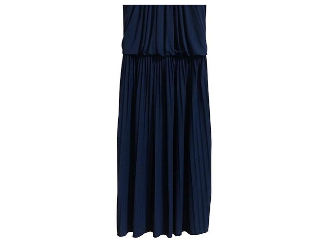 Autre Marque Brooks Brothers Kleid Blau Marineblau - Ansicht 4