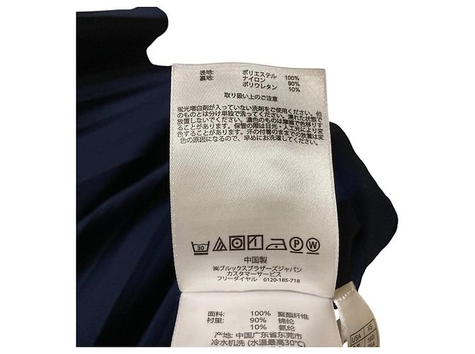Autre Marque Brooks Brothers Kleid Blau Marineblau - Ansicht 8