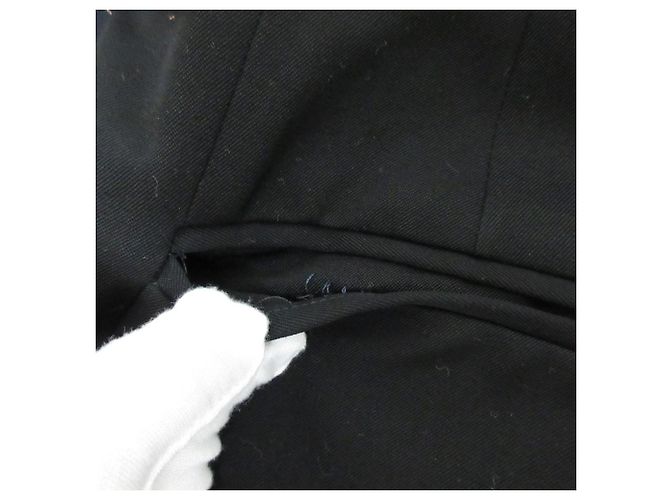 Stella Mc Cartney Stella McCartney Streifen-Weitbeinhose Schwarz Blau Marineblau - Ansicht 14