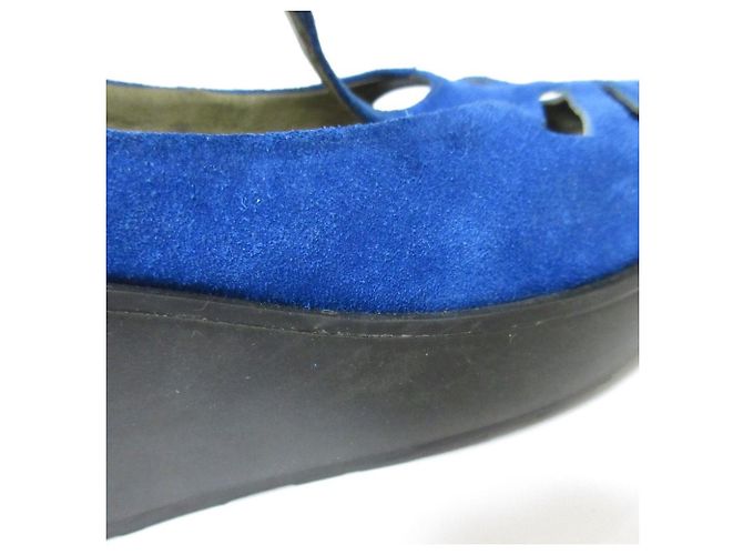 Autre Marque Chaussures Mary Jane à semelles compensées en daim CAMPER Covent Pillow - vue 14