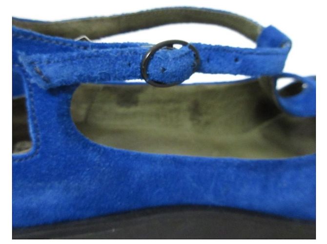 Autre Marque Chaussures Mary Jane à semelles compensées en daim CAMPER Covent Pillow - vue 15