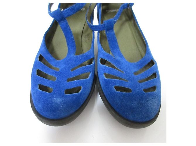 Autre Marque Chaussures Mary Jane à semelles compensées en daim CAMPER Covent Pillow - vue 2