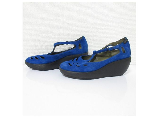 Autre Marque Chaussures Mary Jane à semelles compensées en daim CAMPER Covent Pillow - vue 3