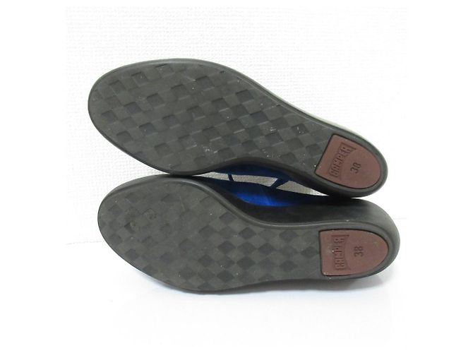 Autre Marque Chaussures Mary Jane à semelles compensées en daim CAMPER Covent Pillow - vue 7