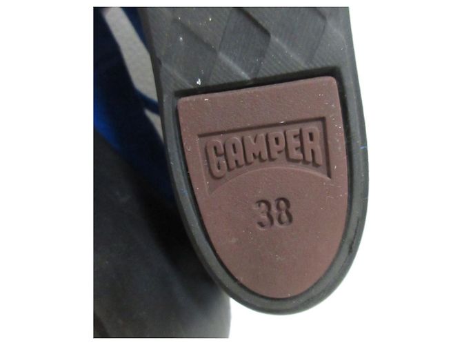 Autre Marque Chaussures Mary Jane à semelles compensées en daim CAMPER Covent Pillow - vue 9