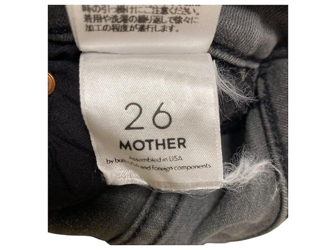 Autre Marque Pantalones vaqueros Mother INSIDER CROP STEP FRAY Castaño - vista 5