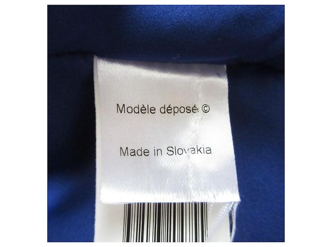 Kenzo Lamé-Jacquard-Kleid Blau - Ansicht 8