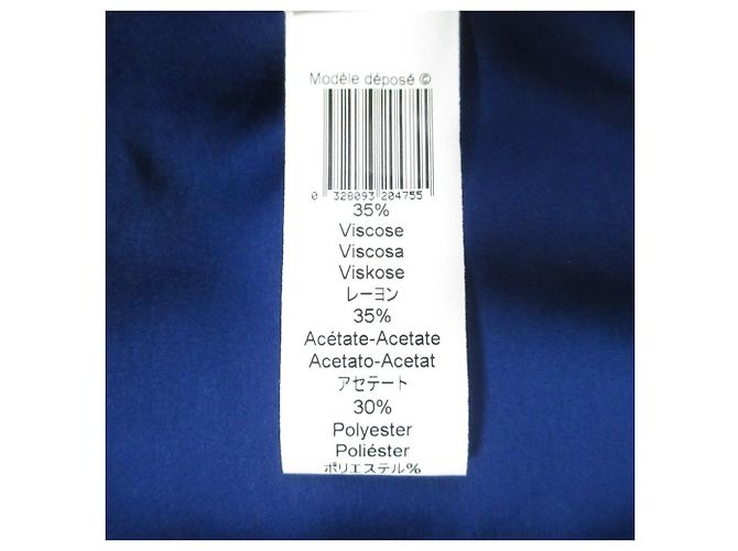 Kenzo Lamé-Jacquard-Kleid Blau - Ansicht 9