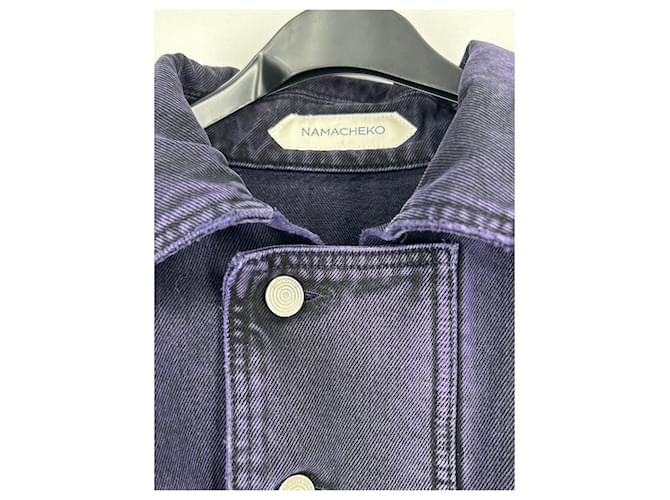 Namacheko Giacca di cotone viola Porpora - vista 3