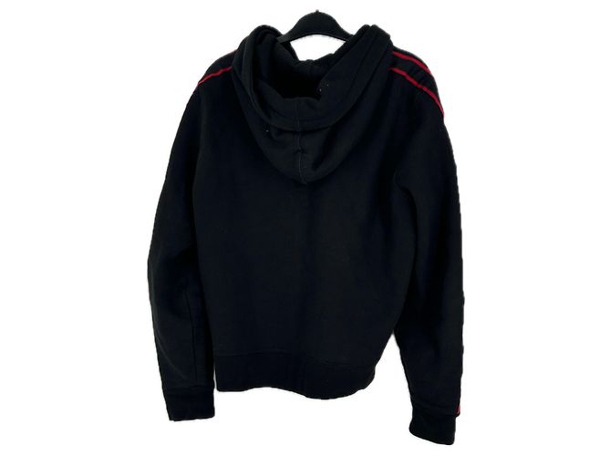 The Kooples Kapuzenpullover Schwarz Baumwolle - Ansicht 2