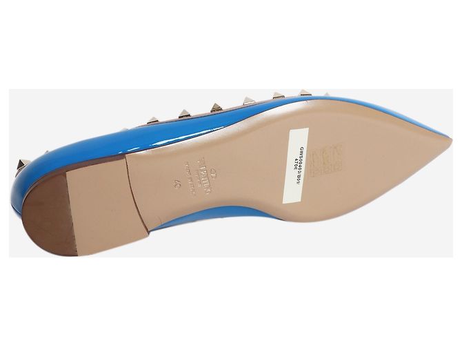 Valentino Escarpines planos Blue rockstud - talla EU 40 (UK 7) - vista 5