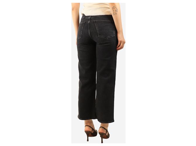 Agolde Vaqueros de pierna recta negros - talla UK 8 - vista 3