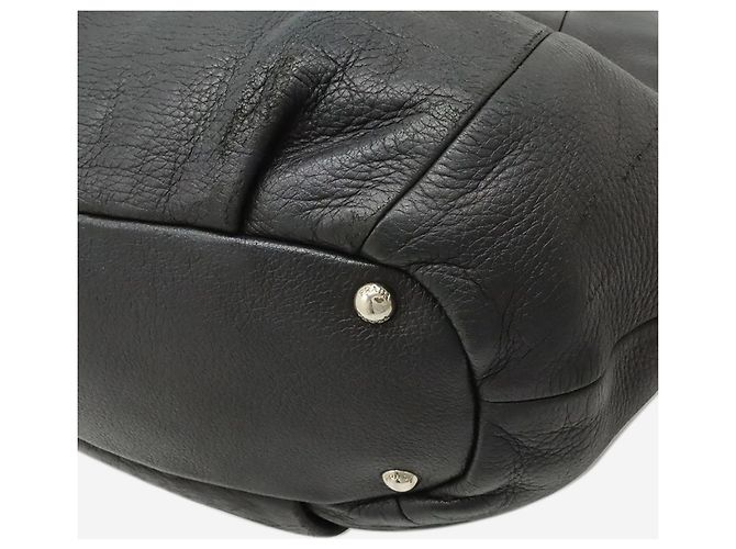 Prada Borsa 2way in pelle Vitello Daino nera Nero - vista 3