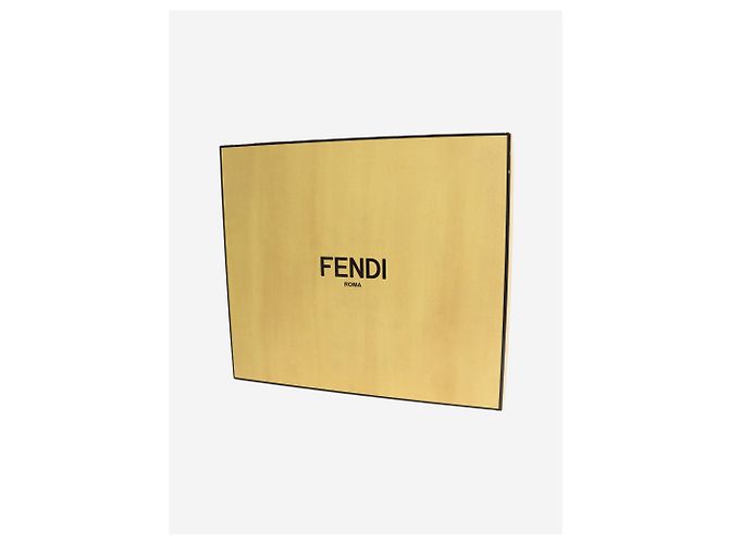 Fendi Botas con estampado Zucca negro y marrón - talla EU 36.5 (UK 3.5) - vista 8