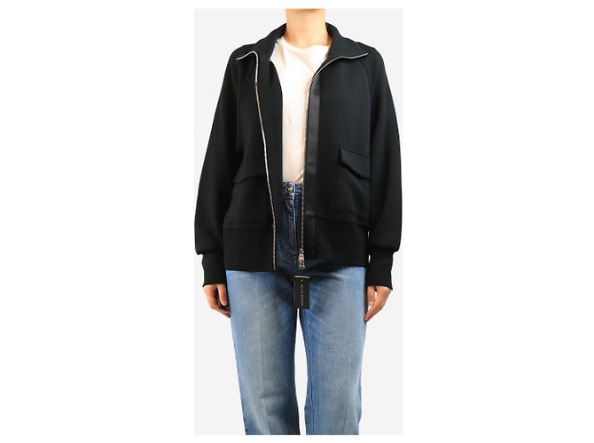 Autre Marque Black Roxbury zip through jacket - size L - view 5