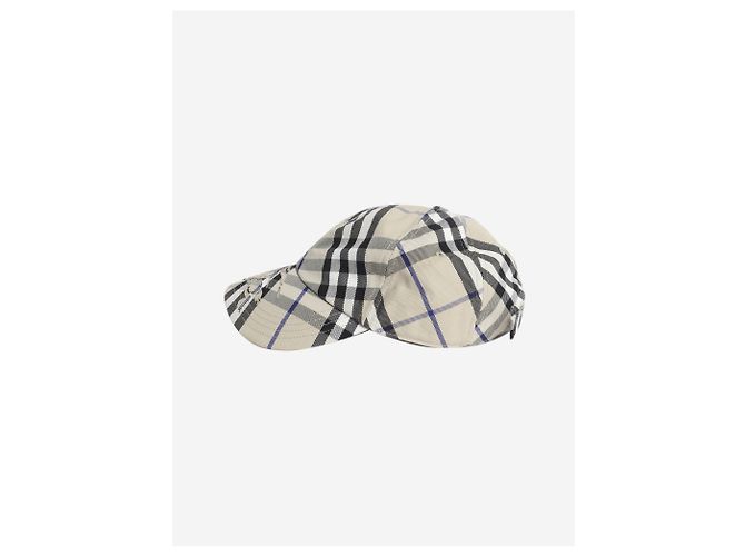 Burberry Gorra beige con estampado Nova check - vista 2
