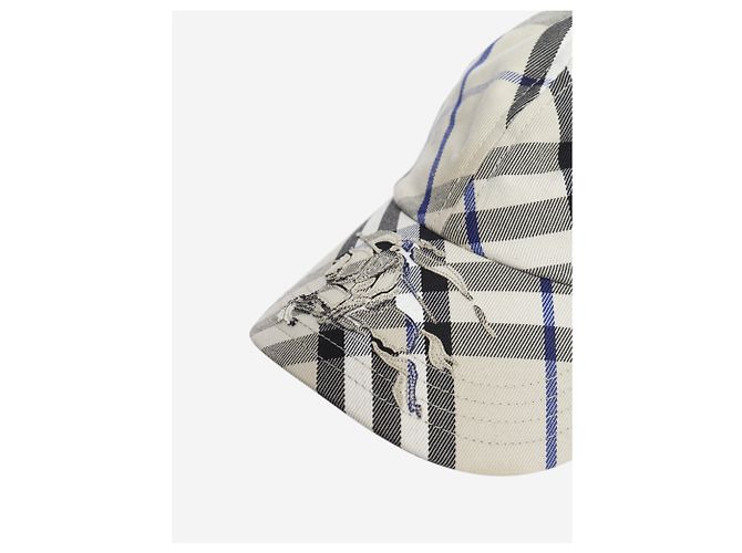 Burberry Gorra beige con estampado Nova check - vista 4