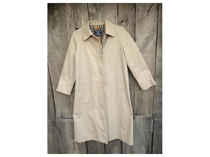 Impermeable Burberry de Gabardina Beige - vista 5
